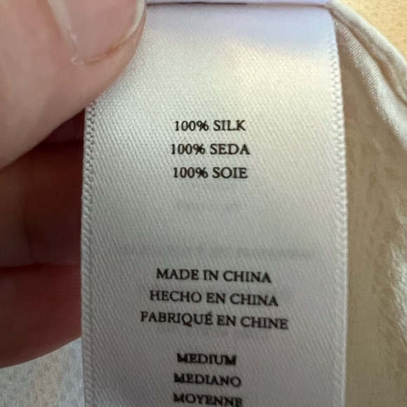 Rails Long Sleeve Silk Blouse - Picture 9 of 11